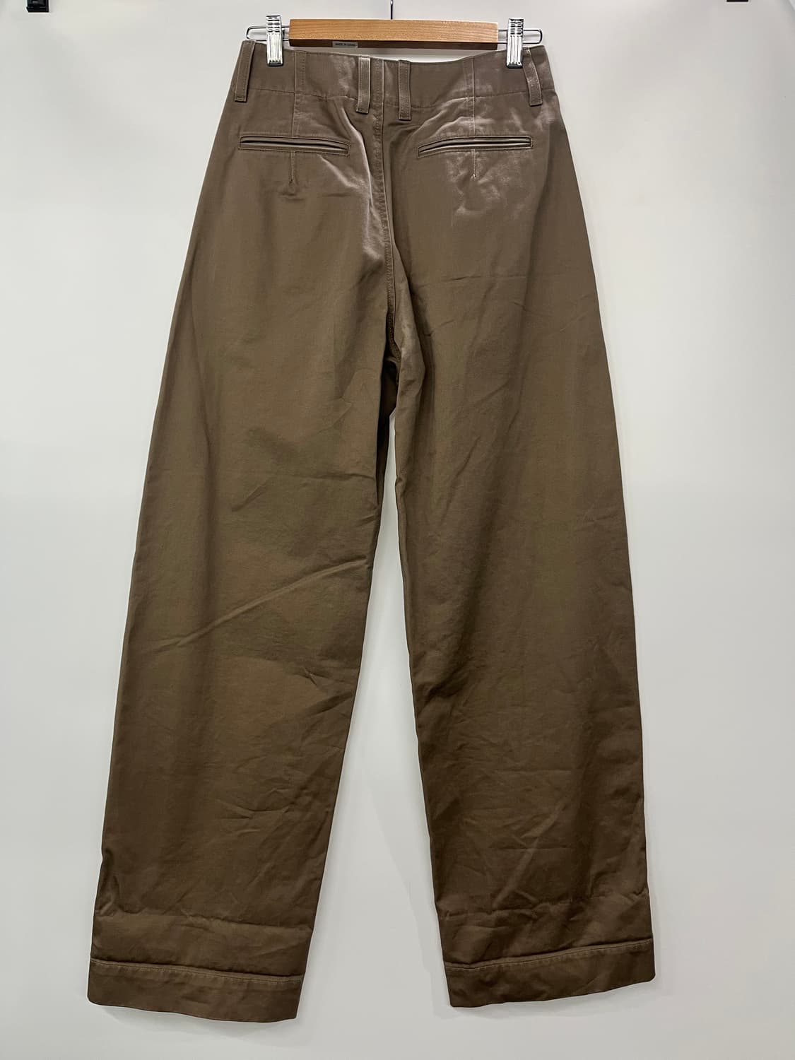 유니클로 U 와이드핏 커브드 팬츠 64사이즈 상품이미지2