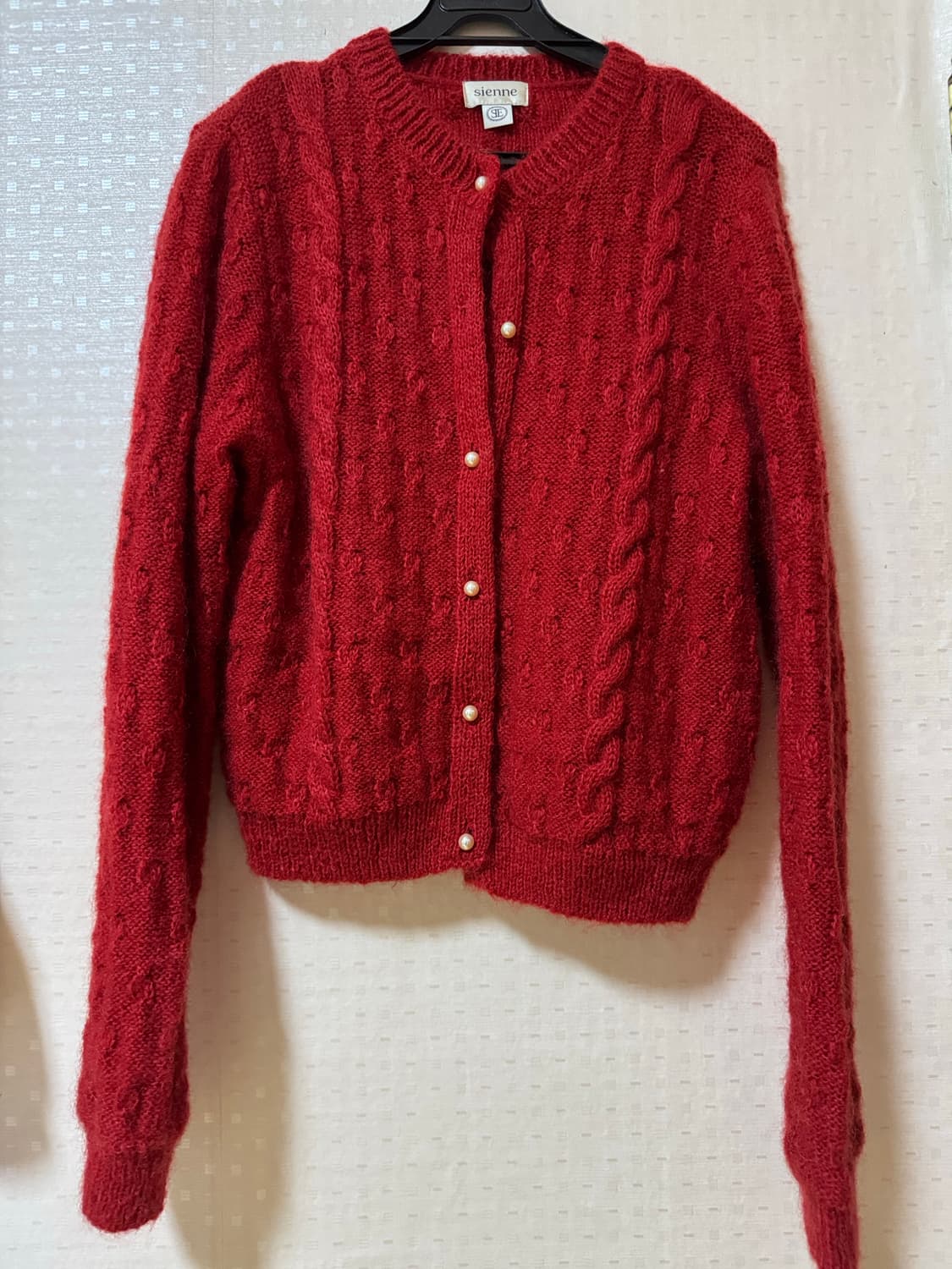 시엔느 anne mohair가디건 cardigan 여분단추및 택잇음 상품이미지6