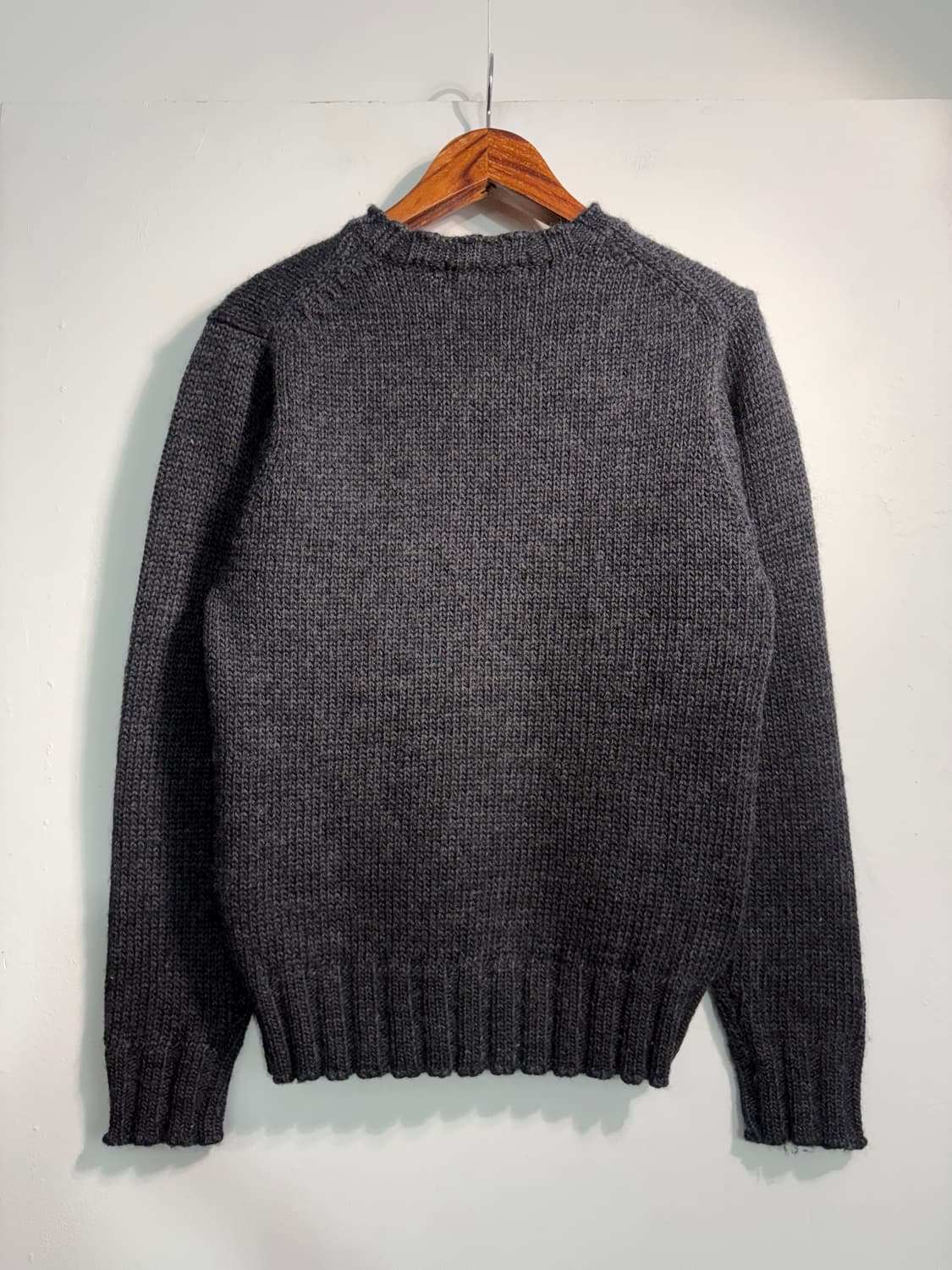 [M] wool 100% 울 100% 브이넥 니트   상품이미지2