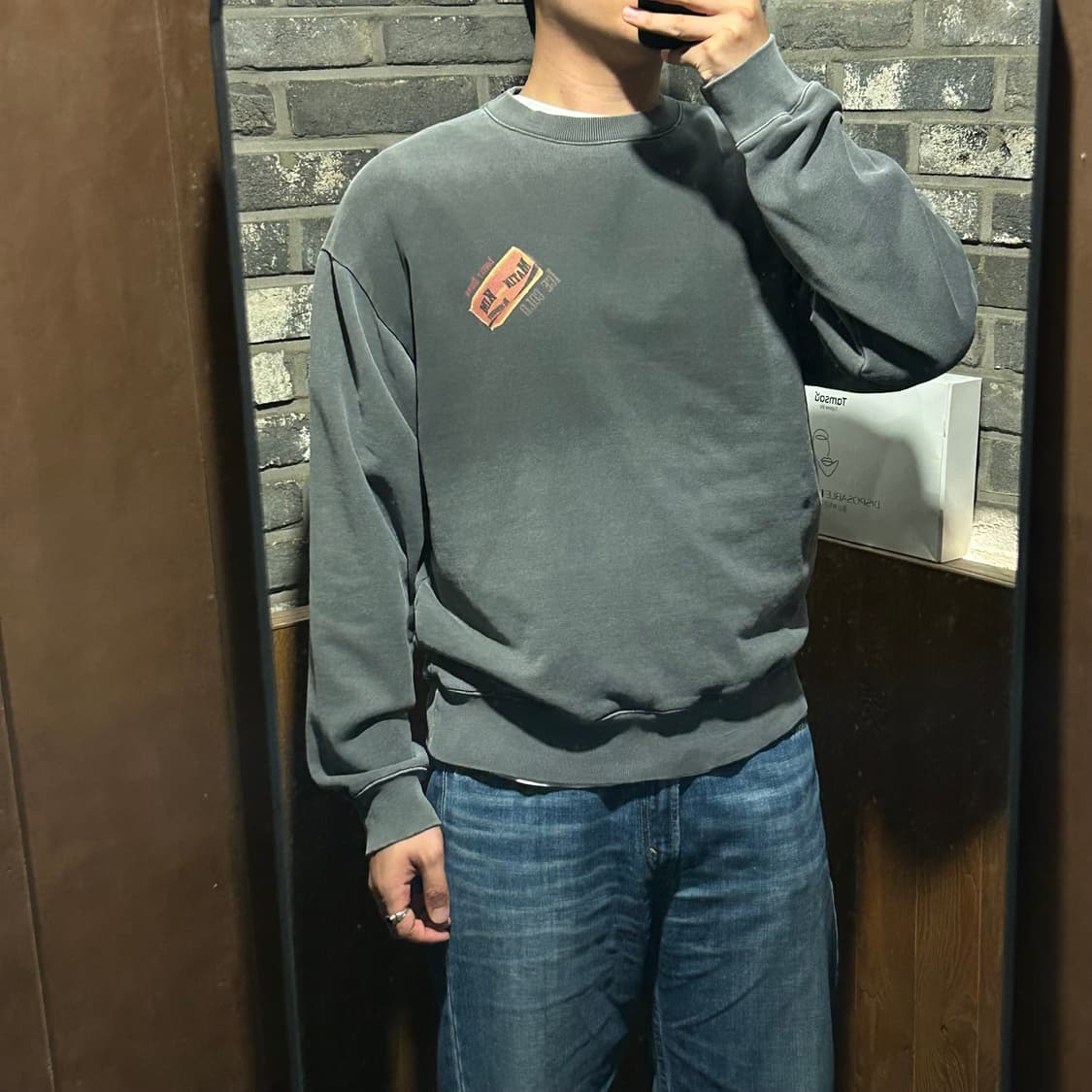 F) 마뗑킴 Matin Kim 스웻 맨투맨 상품이미지7