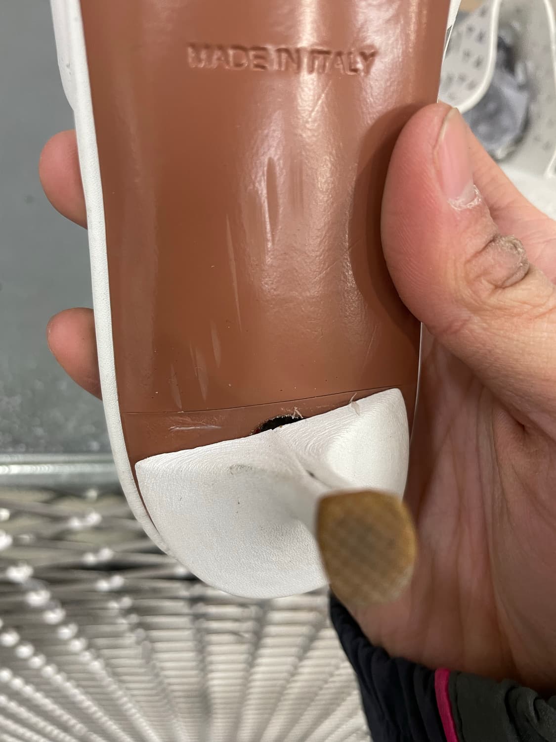 알라이아 화이트 비엔느 힐 샌들 40 상품이미지7