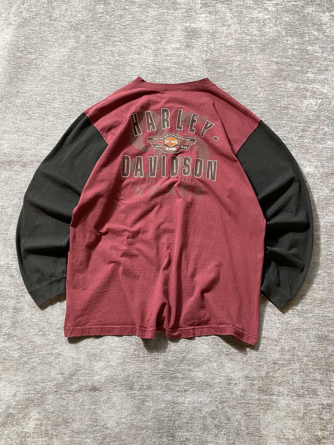 [XL] Harley Davidson 할리데이비슨 헨리넥 롱슬리브 상품이미지1