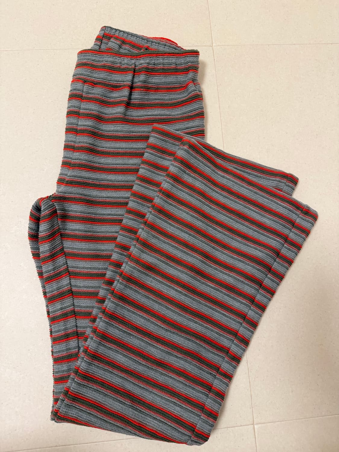 엔조블루스 클럼피 슬림 밴딩 부츠컷 팬츠 상품이미지4