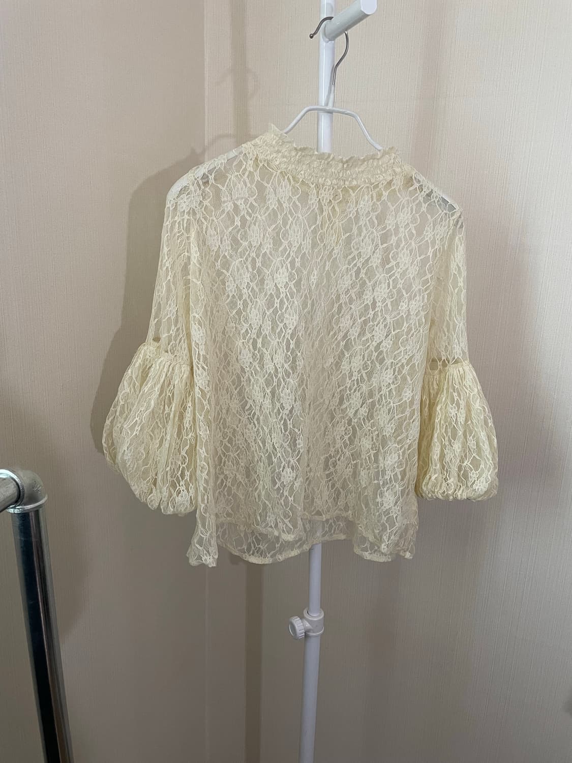 빈티지 레이스 퍼프 블라우스  상품이미지2