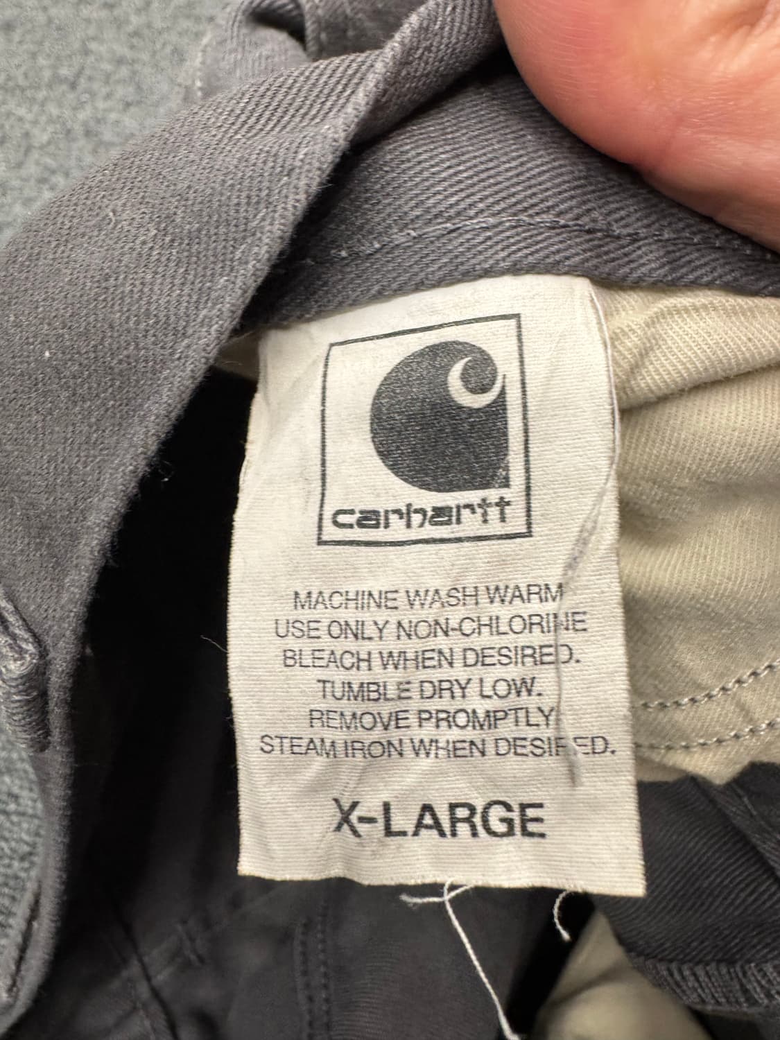XL)칼하트 빈티지 차콜 치노팬츠 상품이미지3