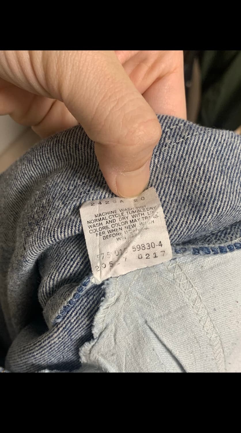 90s 리바이스 517 오랜지탭 상품이미지6