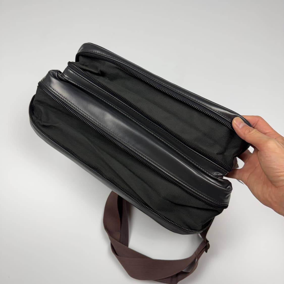 요시다포터 러기지라벨 라이너 숄더백 블랙 상품이미지9