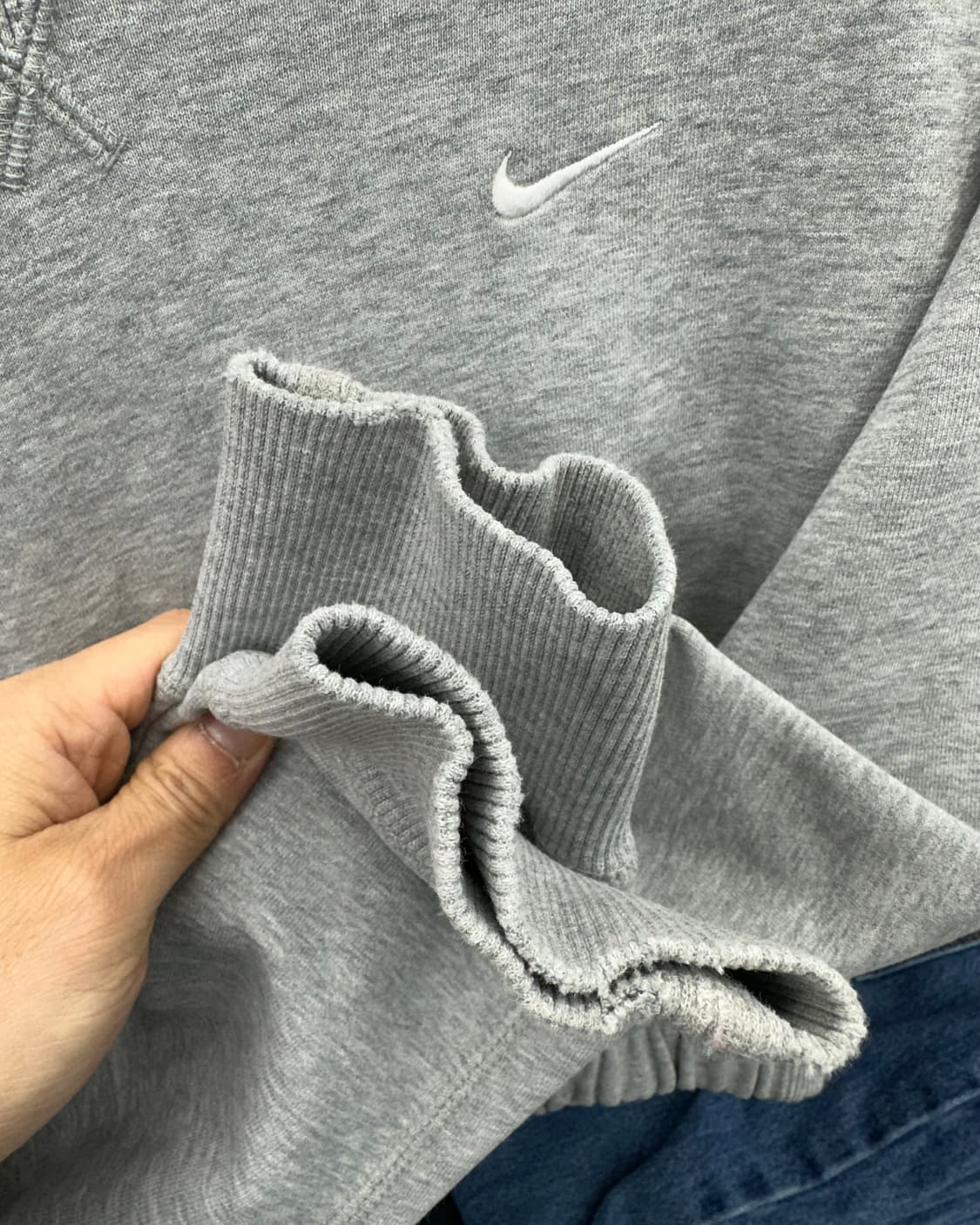 (WOMEN)나이키 크롭 맨투맨-M1741 상품이미지5