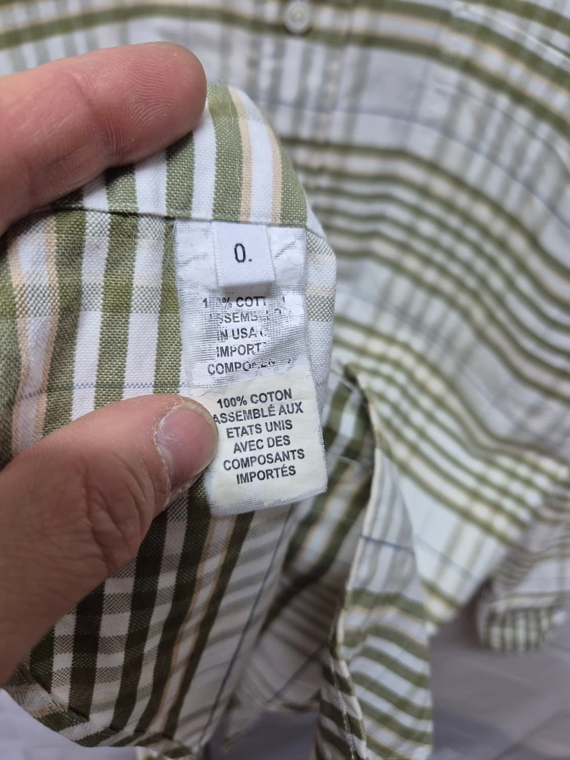 톰브라운 체크셔츠 상품이미지4