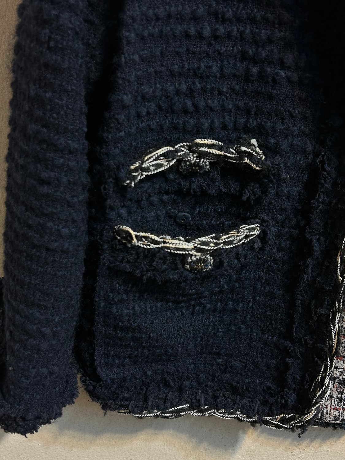 마인 트위드 장식 자켓   상품이미지4