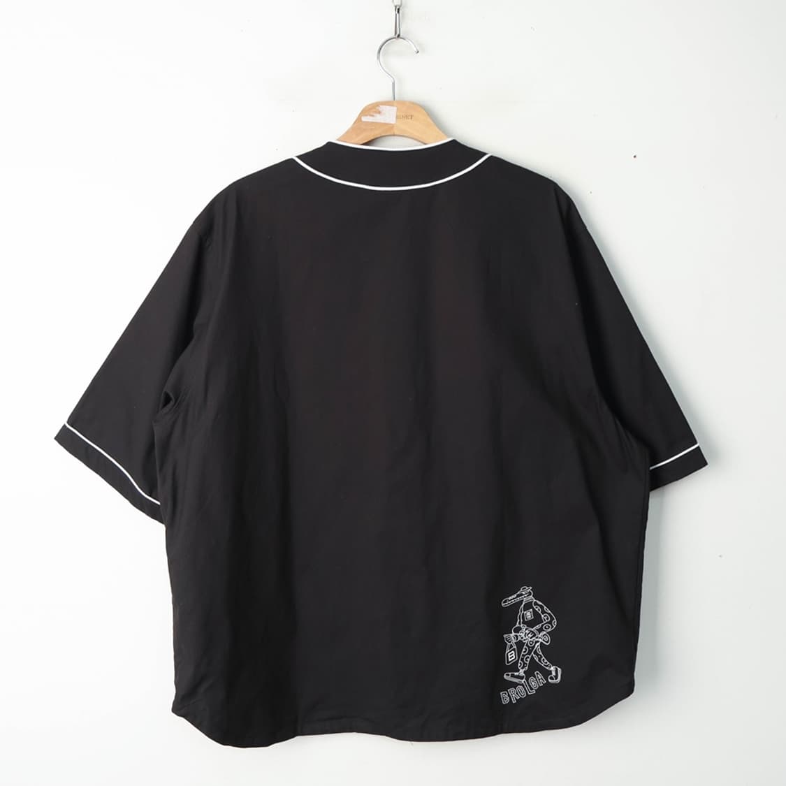 105/H&M BROLGA 릴렉스핏 베이스볼 셔츠 상품이미지2