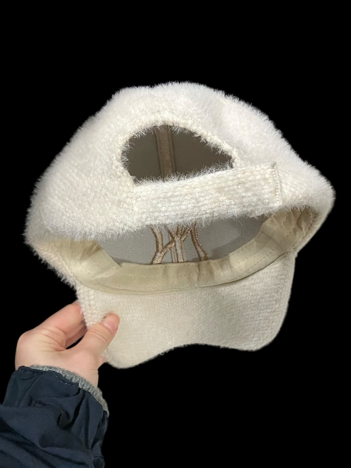 뉴욕 양키스 베이지 퍼 볼캣 F 상품이미지2