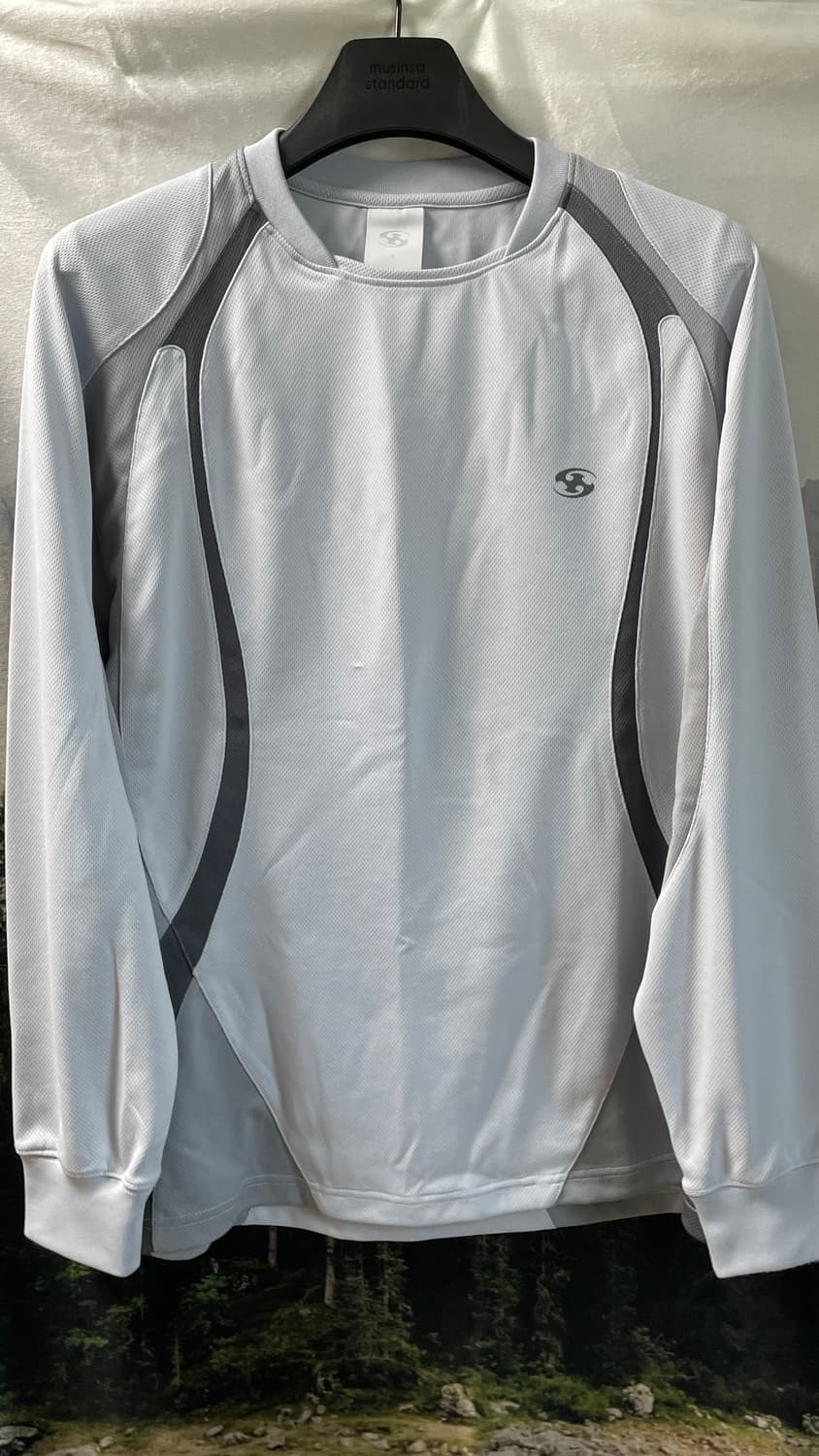 산산기어 롱슬리브 슬래시 저지 스카이블루 1사이즈 상품이미지3