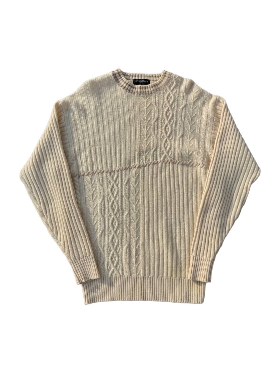 Green Hawk high guage wool sweater 상품이미지1