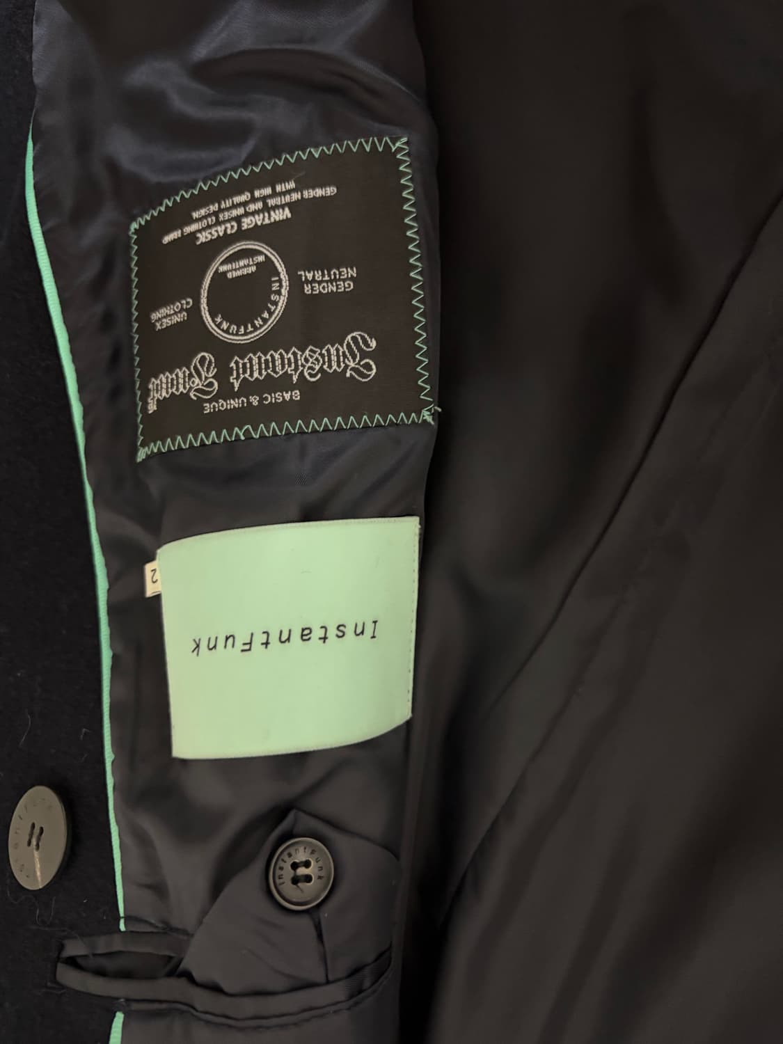 인스턴트펑크 피코트 상품이미지2