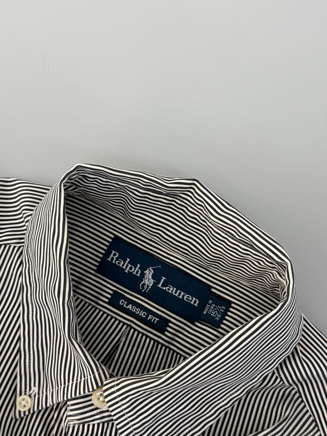 폴로 랄프로렌 루즈핏 잔 스트라이프 셔츠 상품이미지6