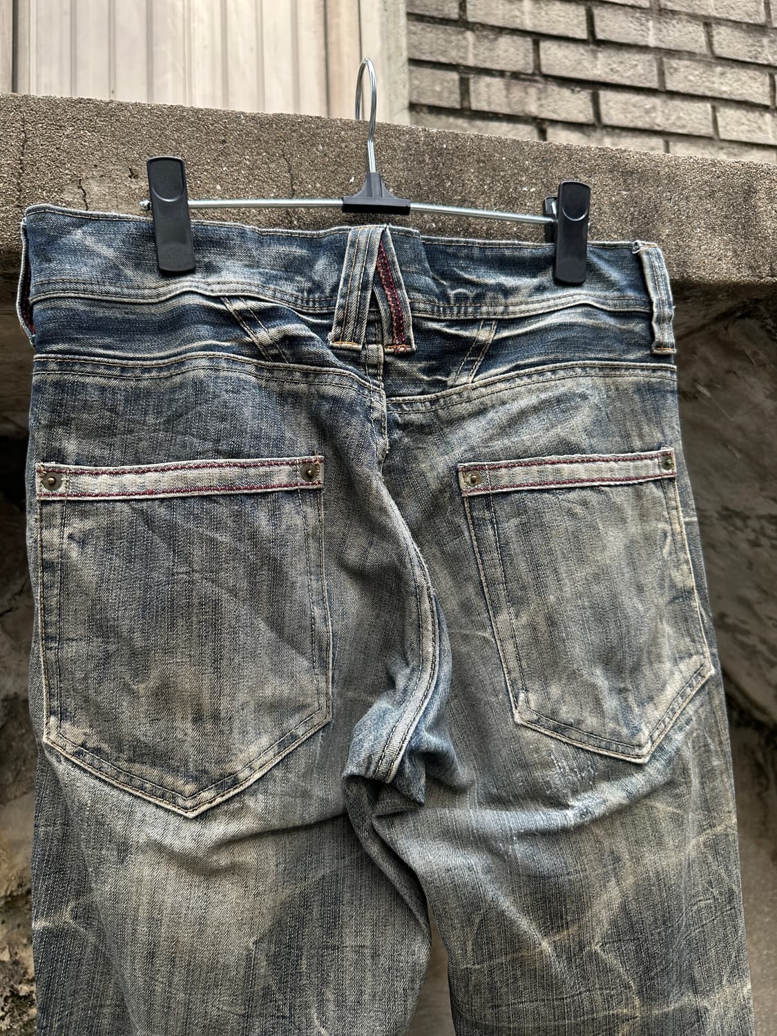 Superubis distressed denim jeans 상품이미지7