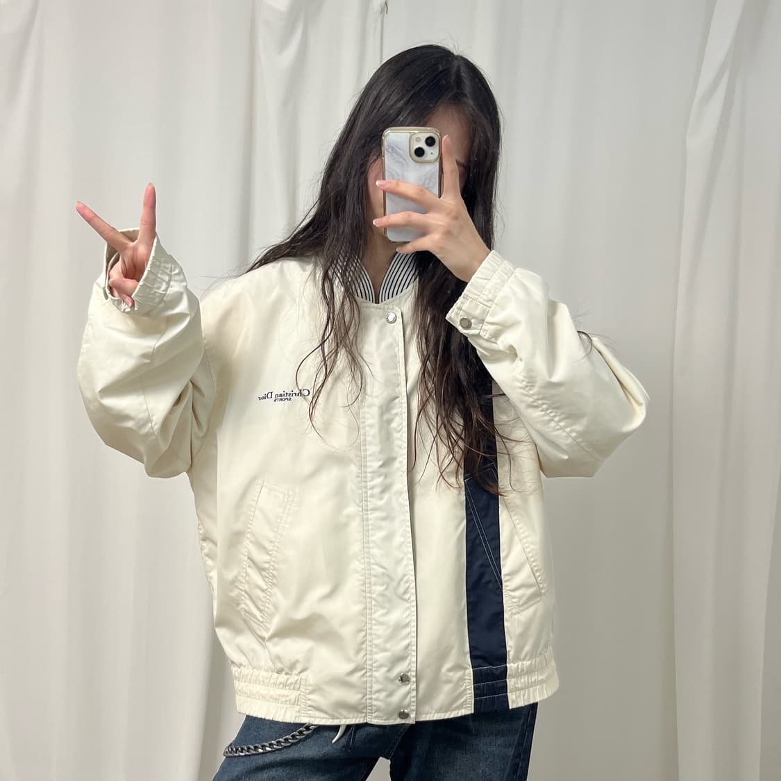 Dior ivory 90’s blouson 상품이미지1