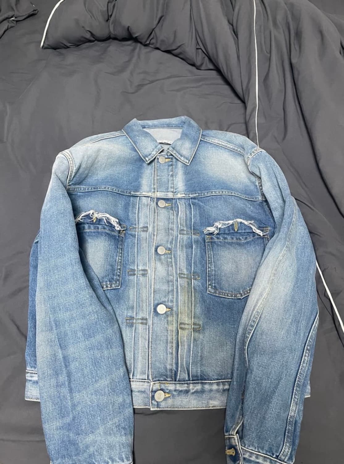 마르지엘라 디스트레스 데님 자켓 상품이미지1
