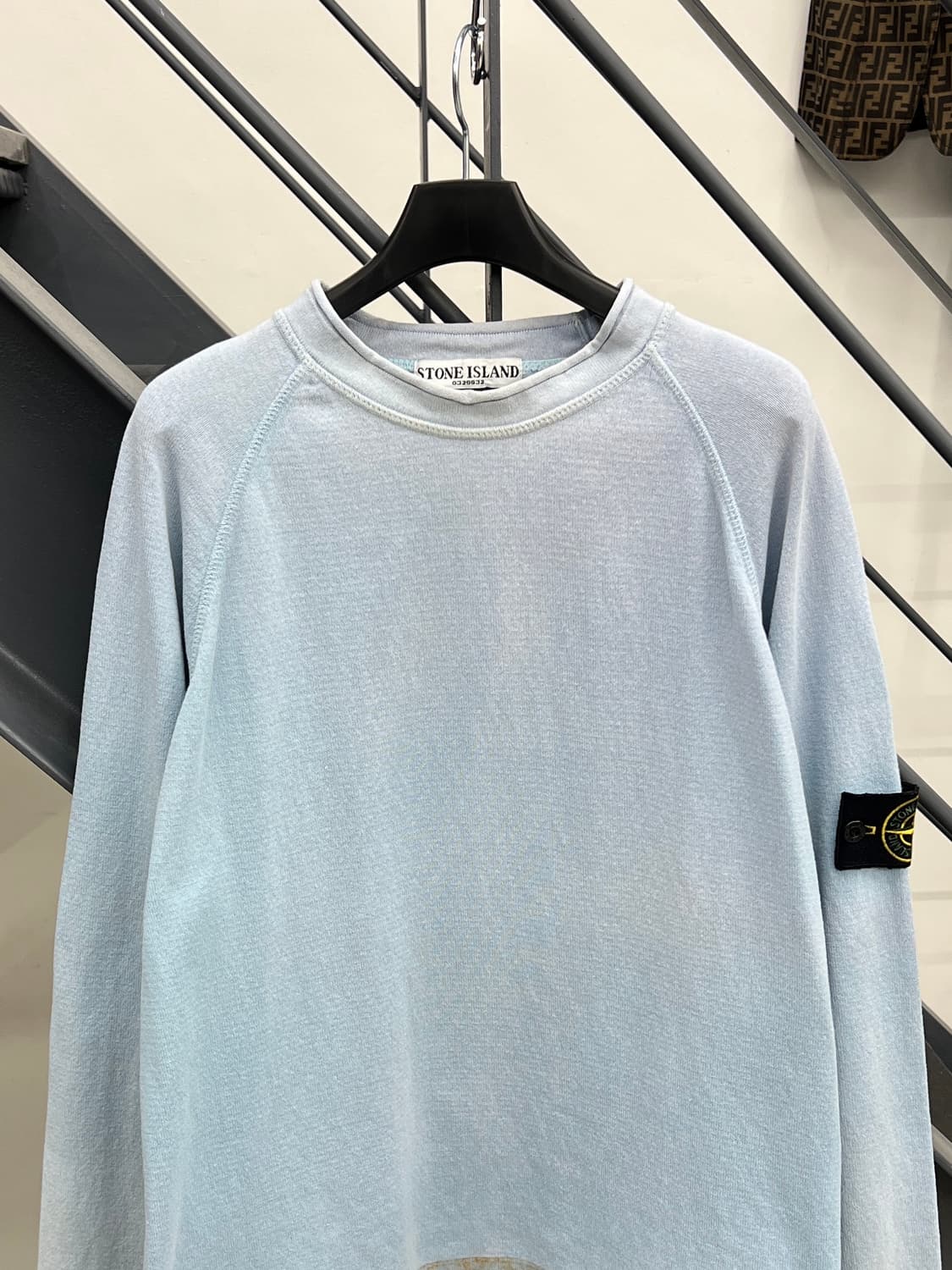 스톤아일랜드 00s 와펜 페인티드 니트 상품이미지2