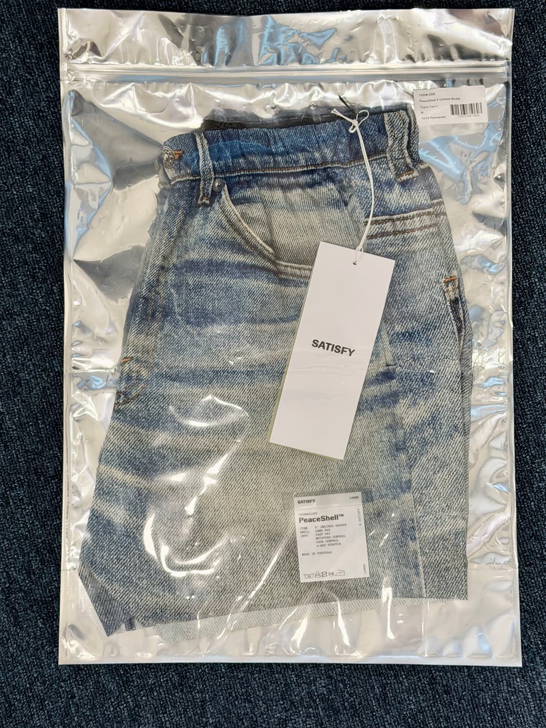 새티스파이 피스쉘 데님 숏츠 M 상품이미지1