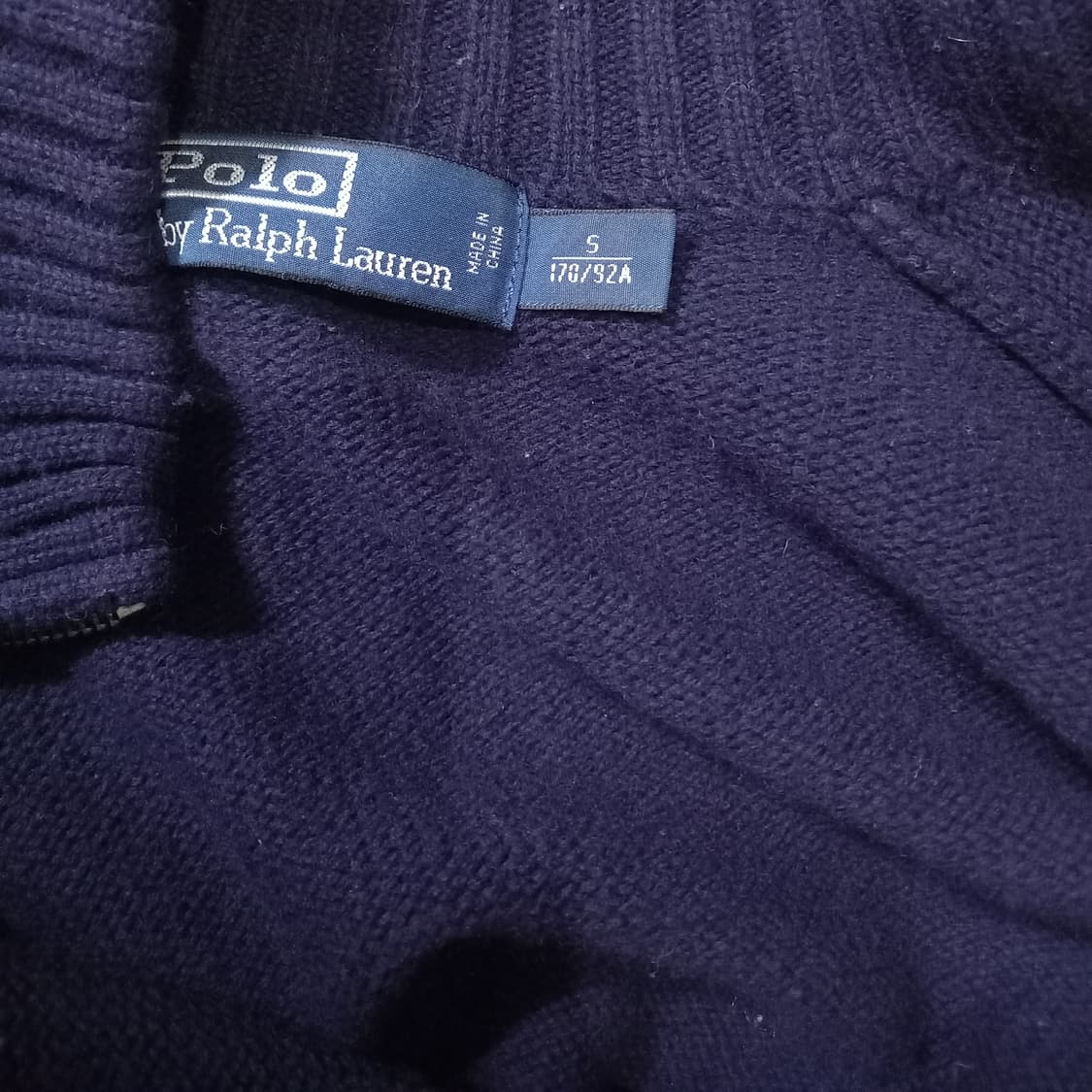 폴로 POLO 빅포니 니트집업 90/S 상품이미지3