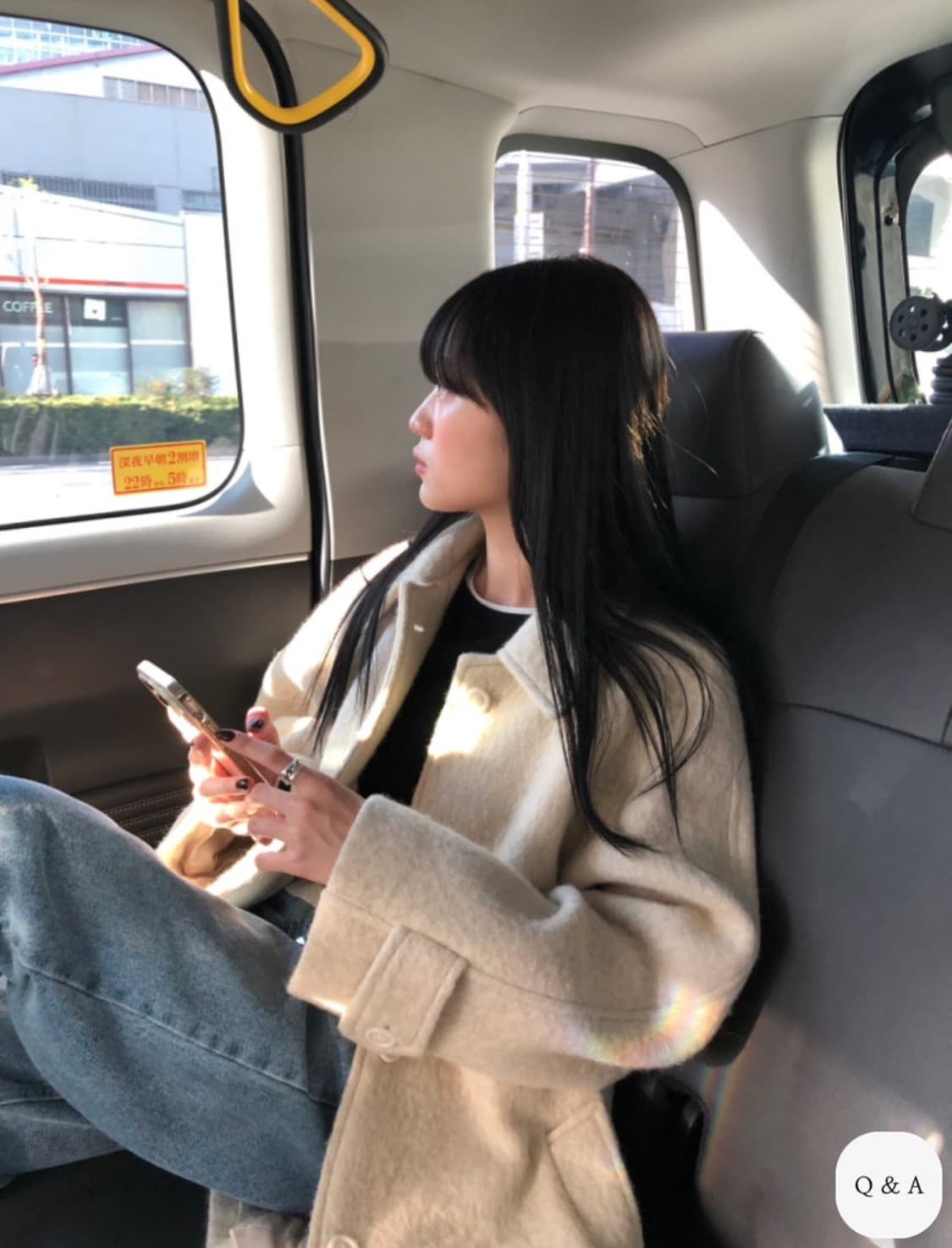 르모어 (선데이업, 아르토) 아이보리 하프코트 상품이미지4