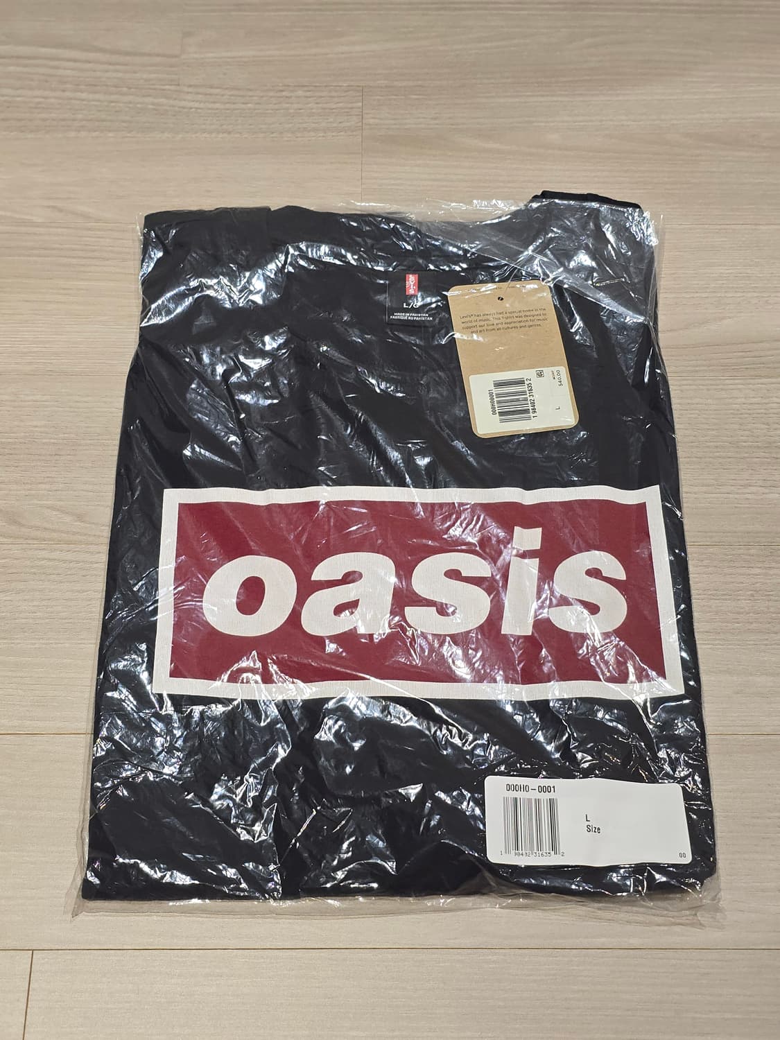 [새상품] 리바이스 x 오아시스 티셔츠 M/L 상품이미지3