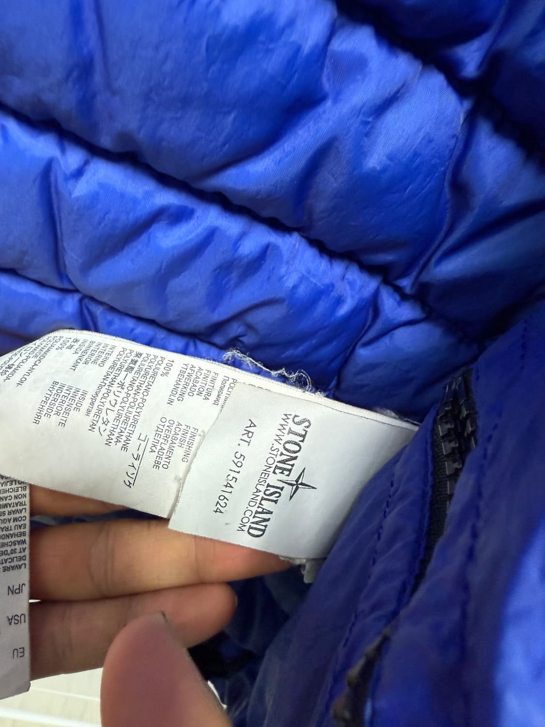 스톤아일랜드 경량패딩 상품이미지4