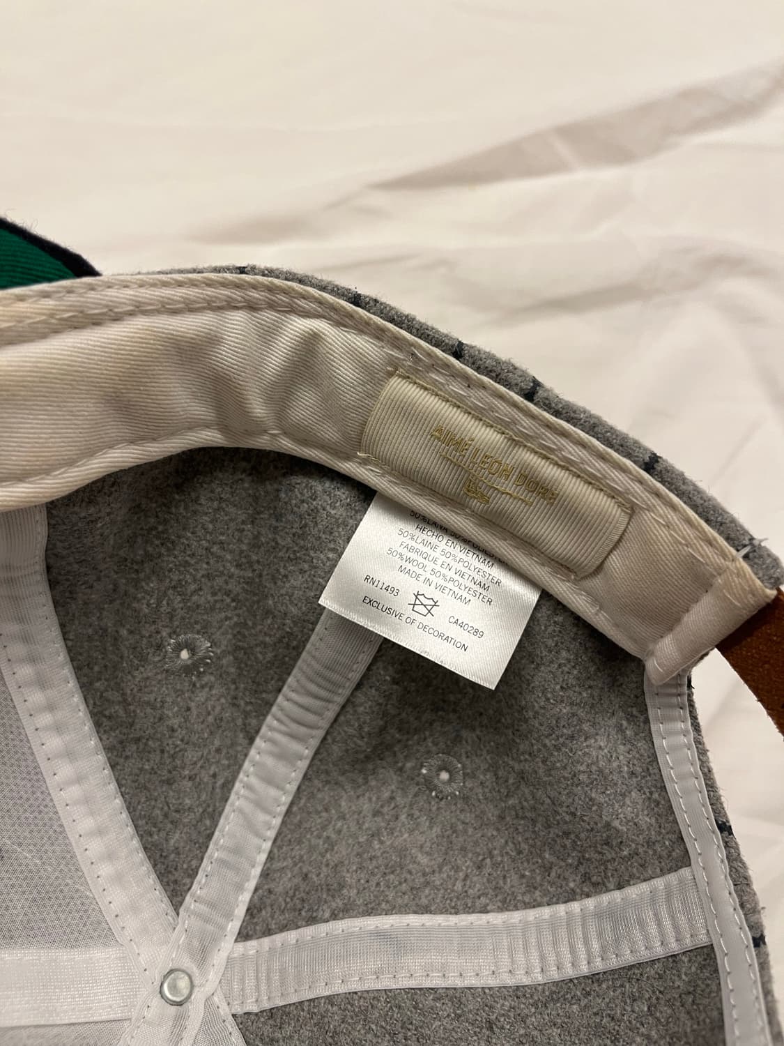 aime leon dore 뉴에라 스트라이프 캡 상품이미지4