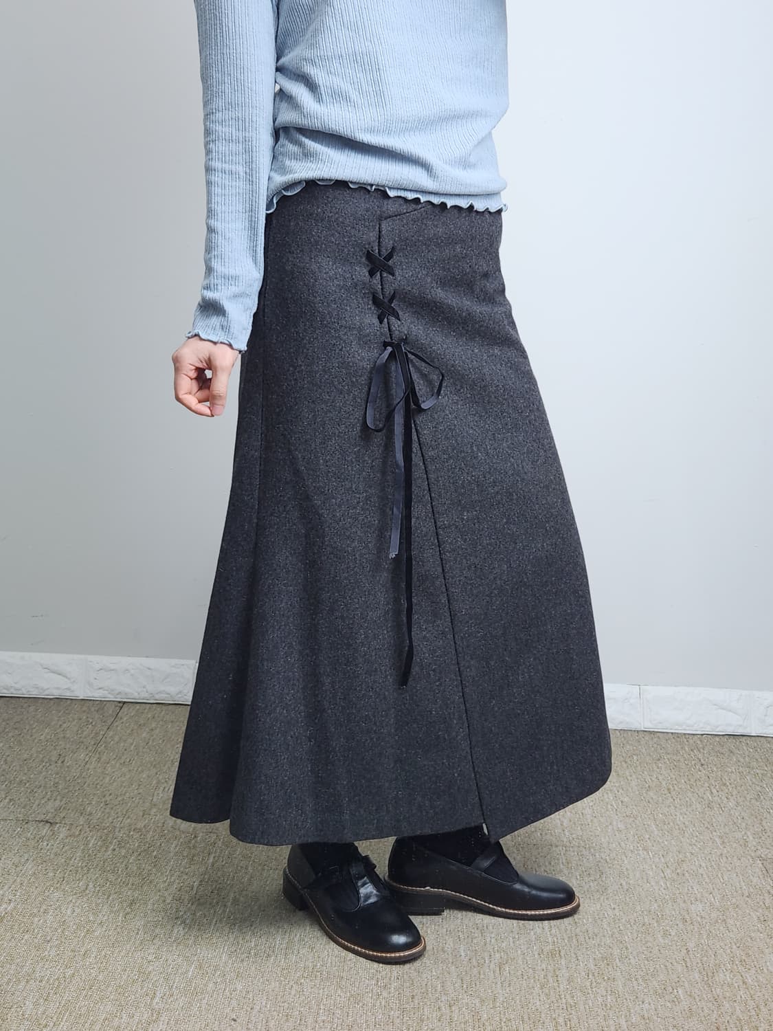 아일렛 롱 스커트 상품이미지2