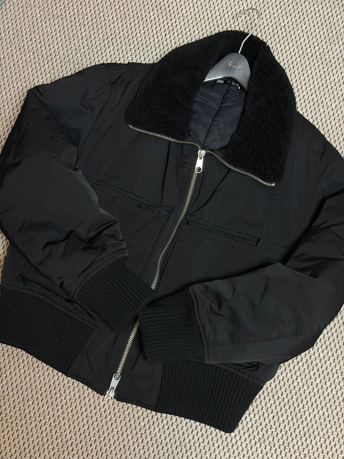 자라 크롭 ma-1 상품이미지2