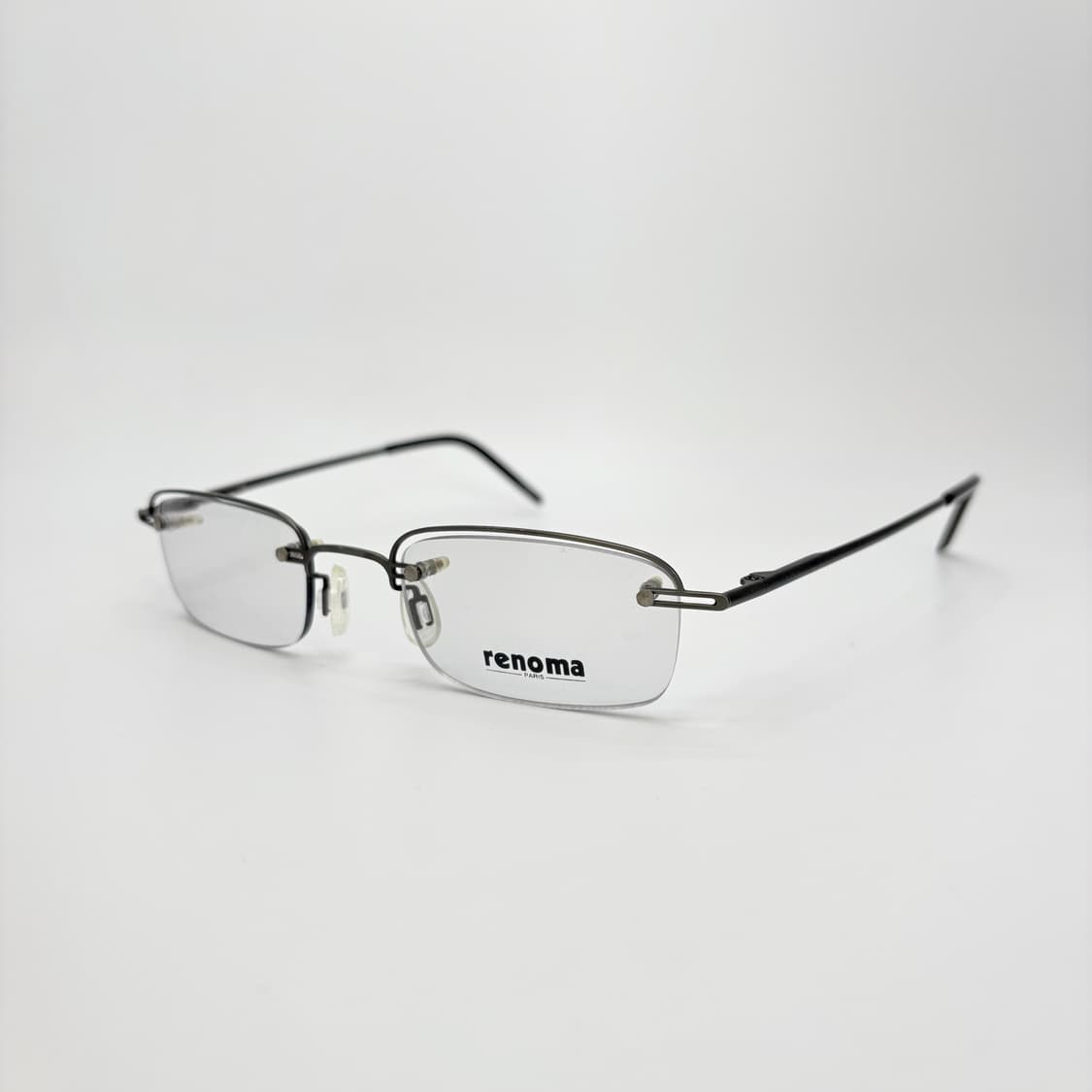RENOMA 그레이 스퀘어 반무테 상품이미지1