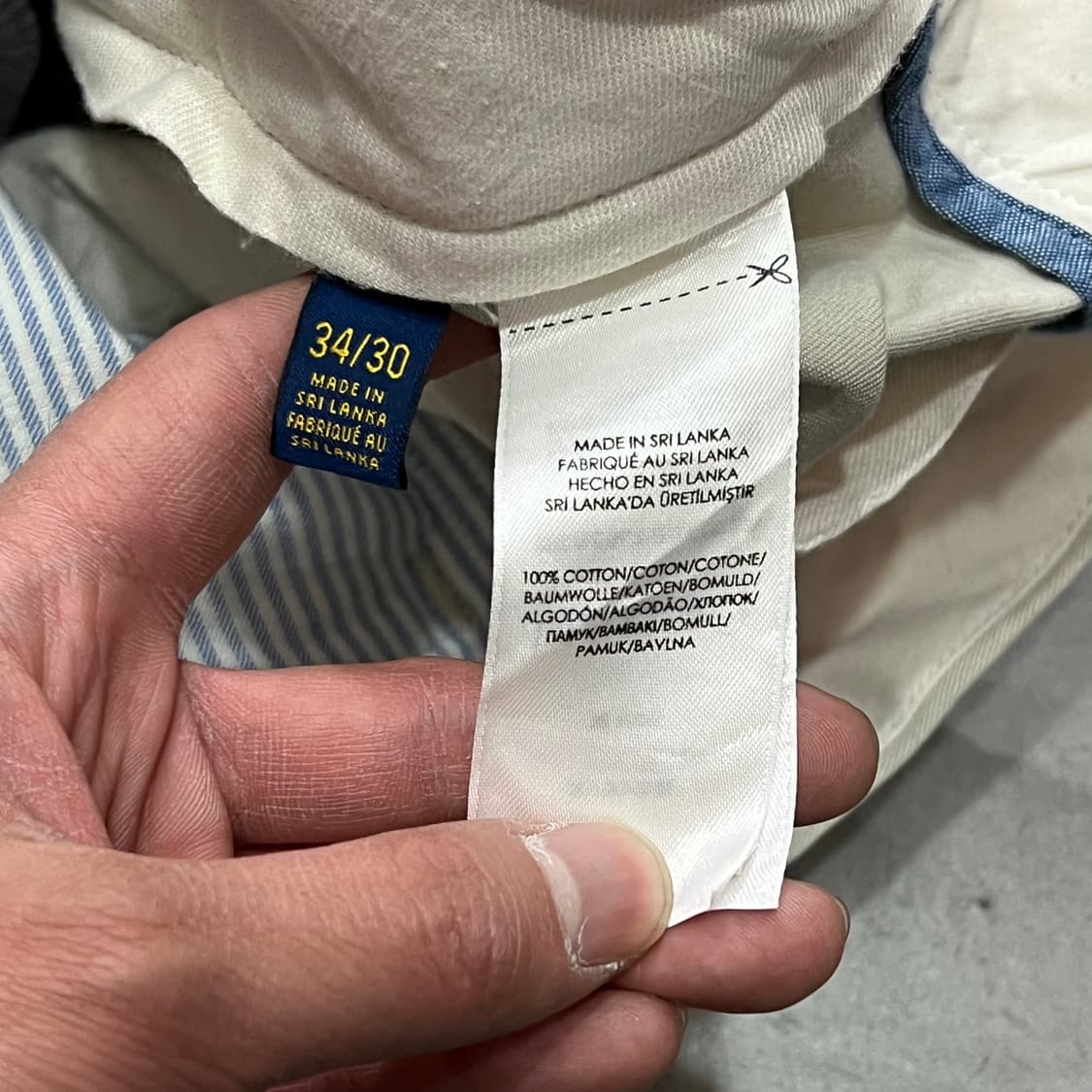  폴로랄프로렌 베이지 치노팬츠 y15525 상품이미지7