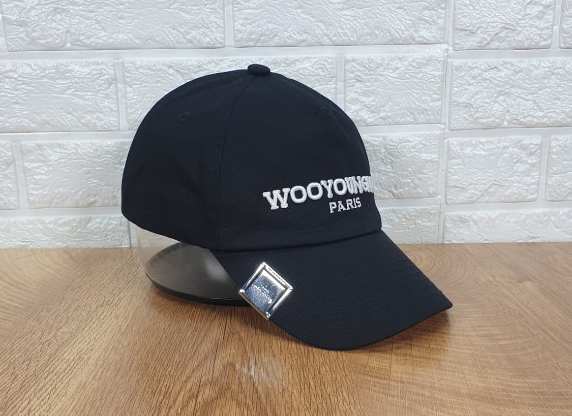 [F]우영미 자수로고 볼캡 상품이미지1