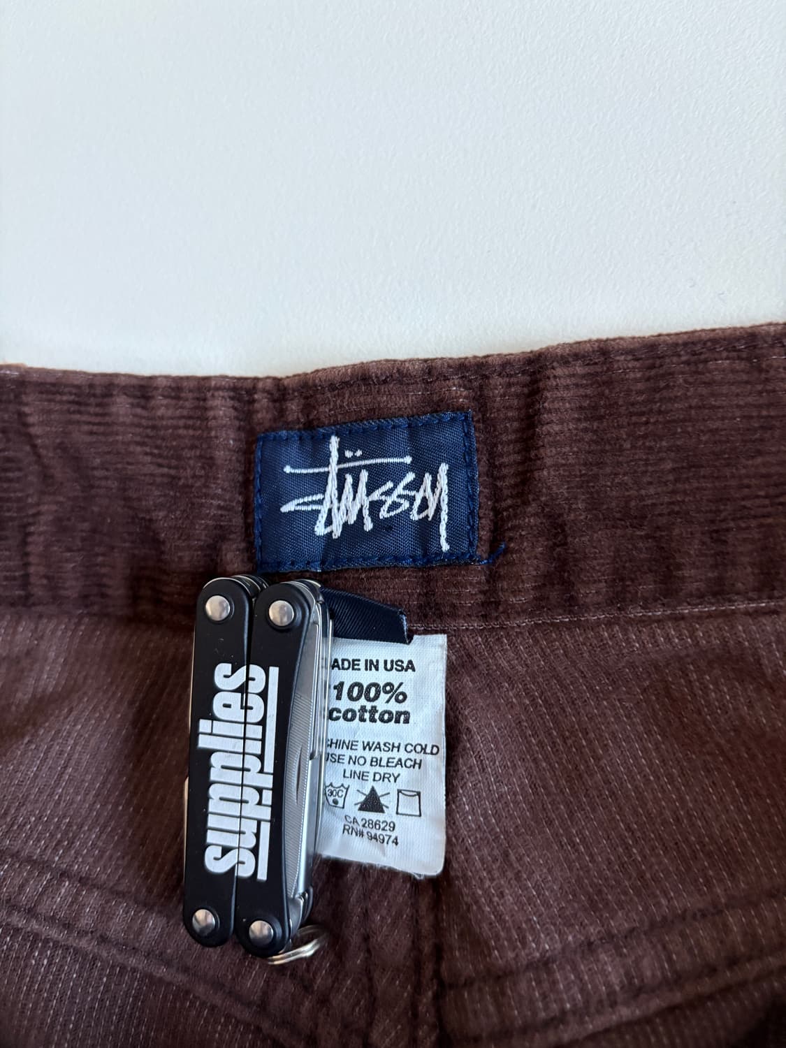 90s 90년대 미제 스투시 코듀로이 팬츠 32 사이즈 상품이미지6