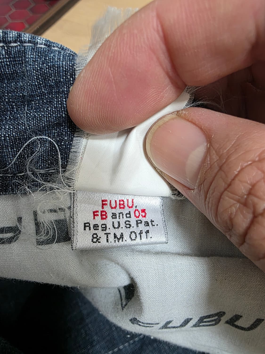 후부 투웨이 데님 카고 팬츠 32 상품이미지10