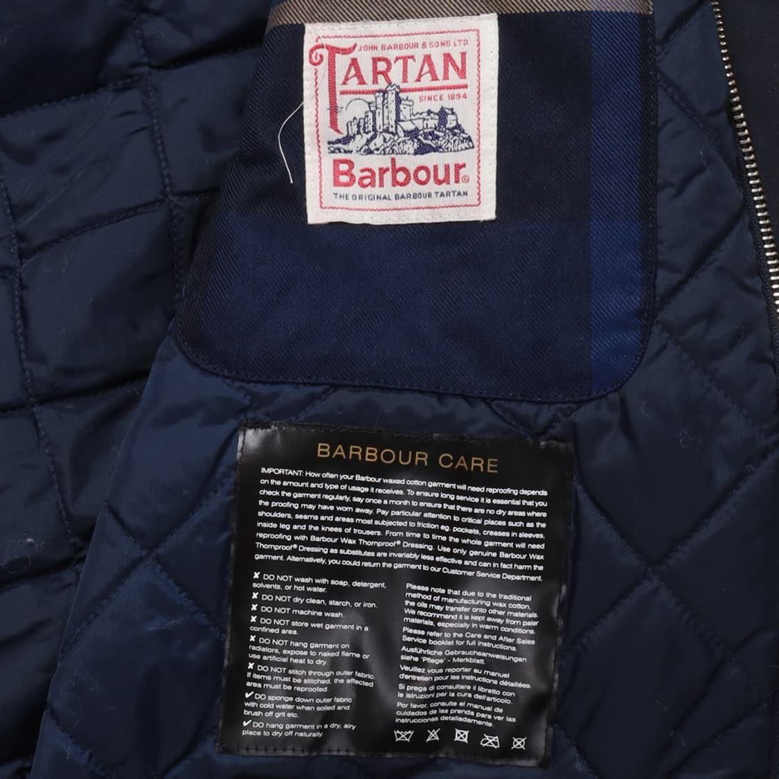 바버 Barbour Wax Harrington Jacket 
 상품이미지8