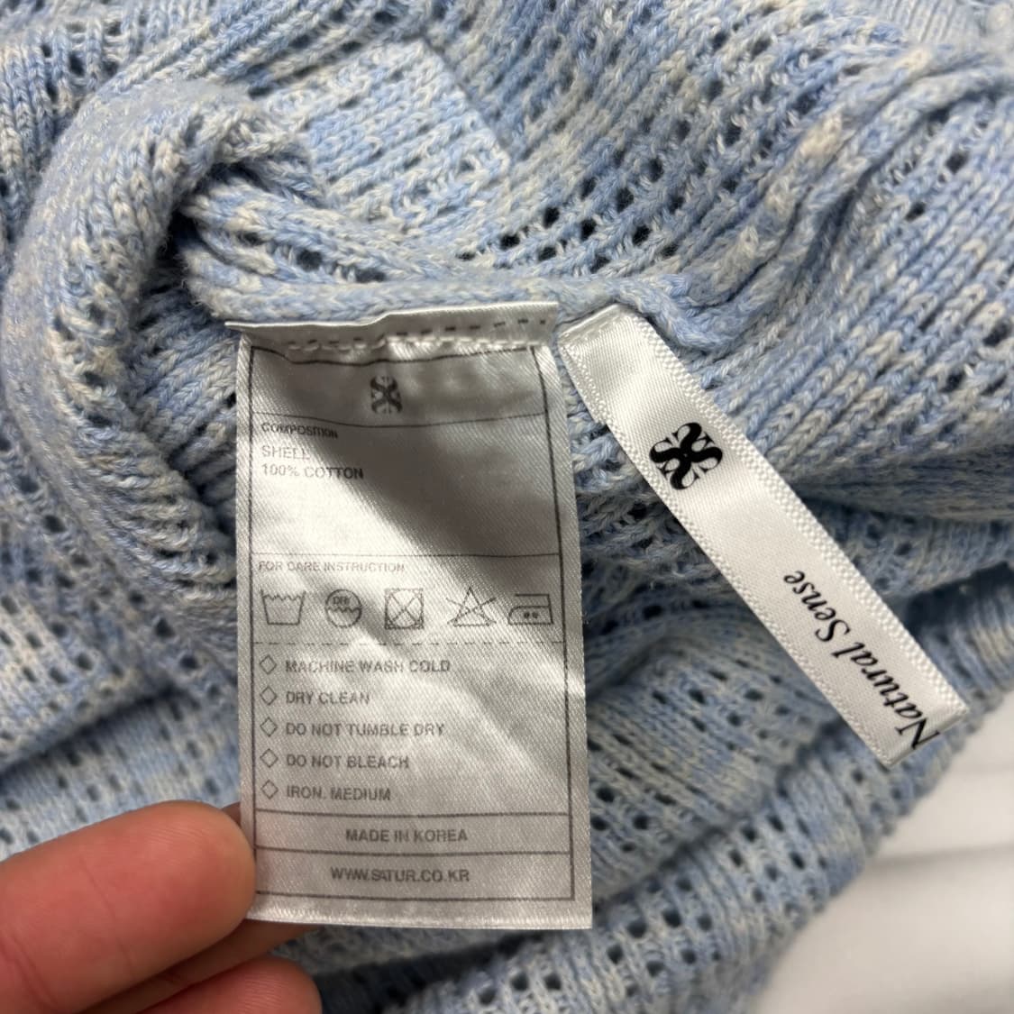 세터 이비자 내추럴 메시드 니트 M 상품이미지8