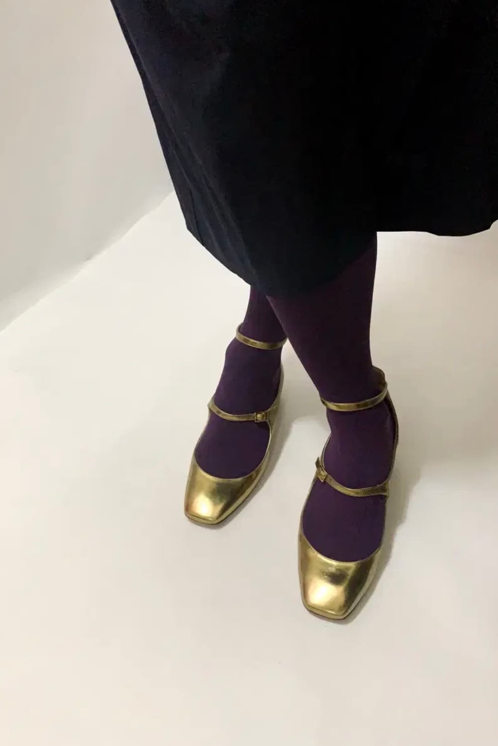 [EU37] 지미추 WILBUR 메탈릭 골드 메리제인 슈즈 상품이미지5