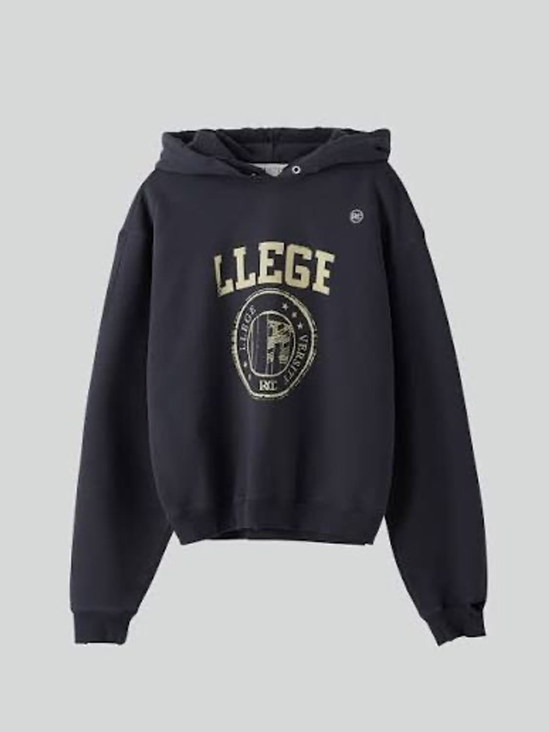 렉토 빈티지 디스트로이드 로그 후드티 상품이미지1