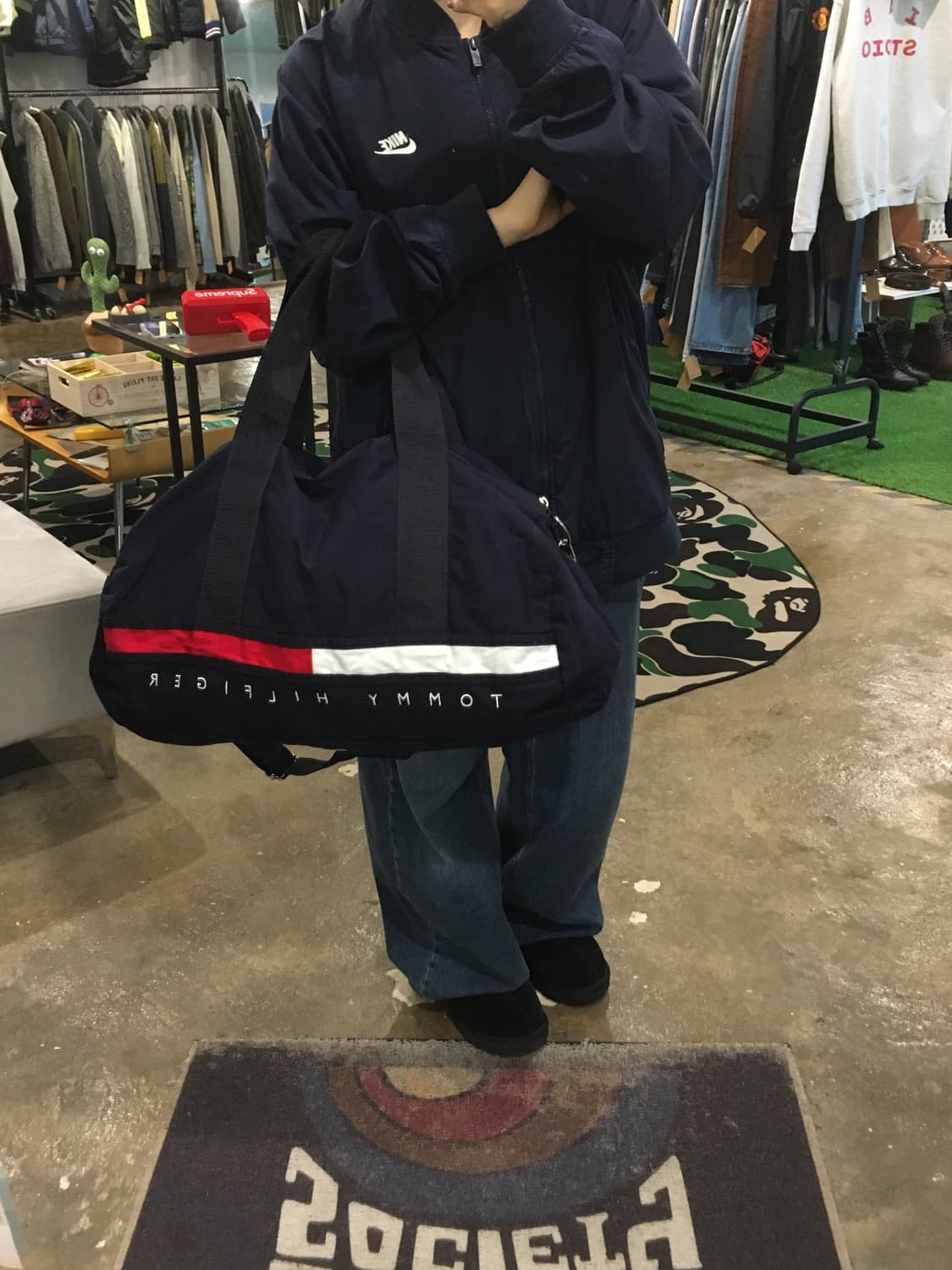 타미힐피거 보스턴백 새상품급 상품이미지4