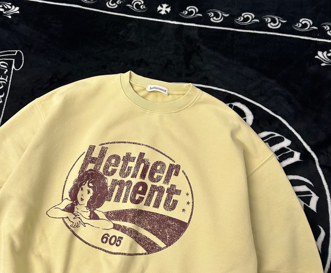 헤더먼트 헤더홈 스웻셔츠 os 상품이미지1