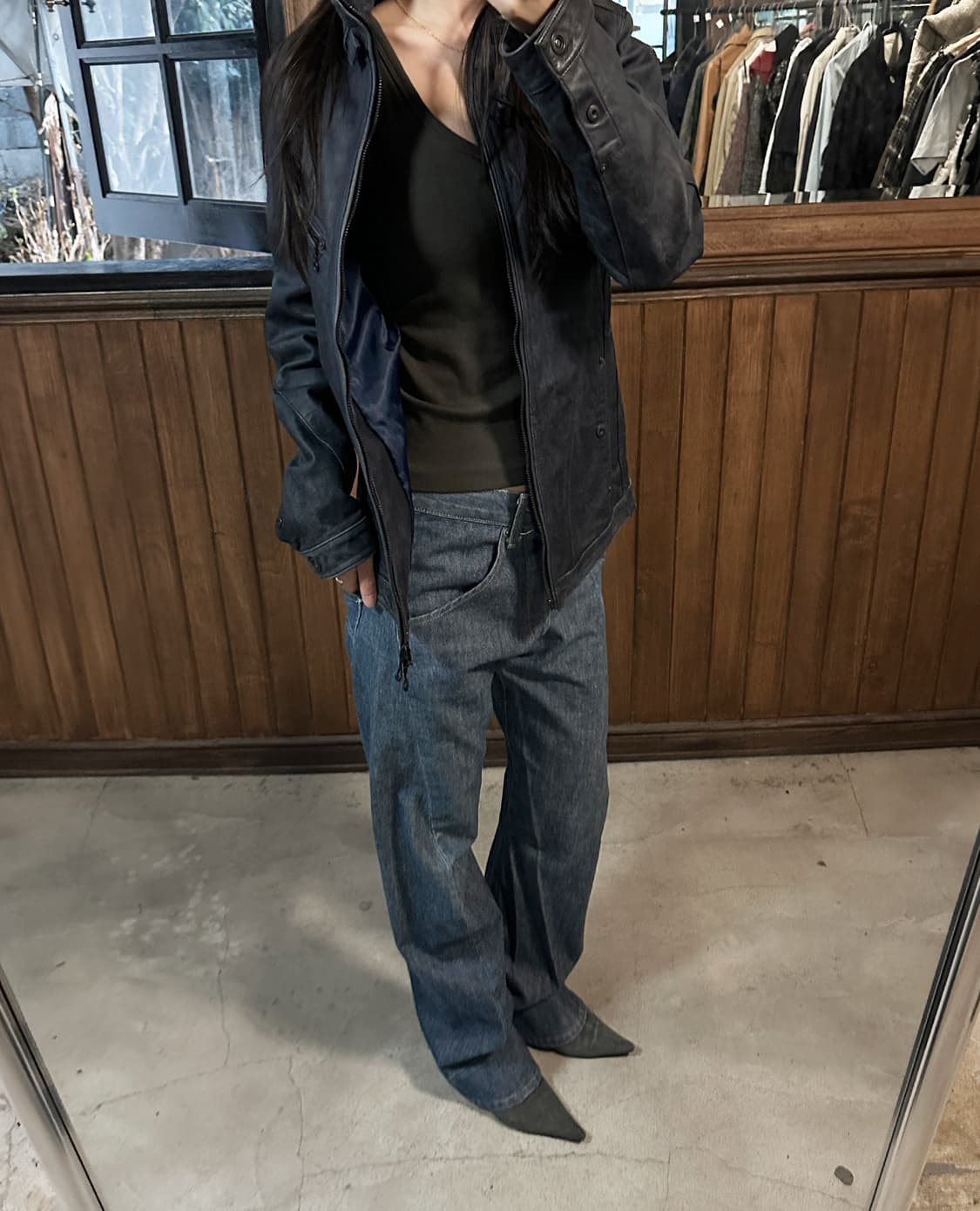 LEVI'S engineered regular blue w30 상품이미지2