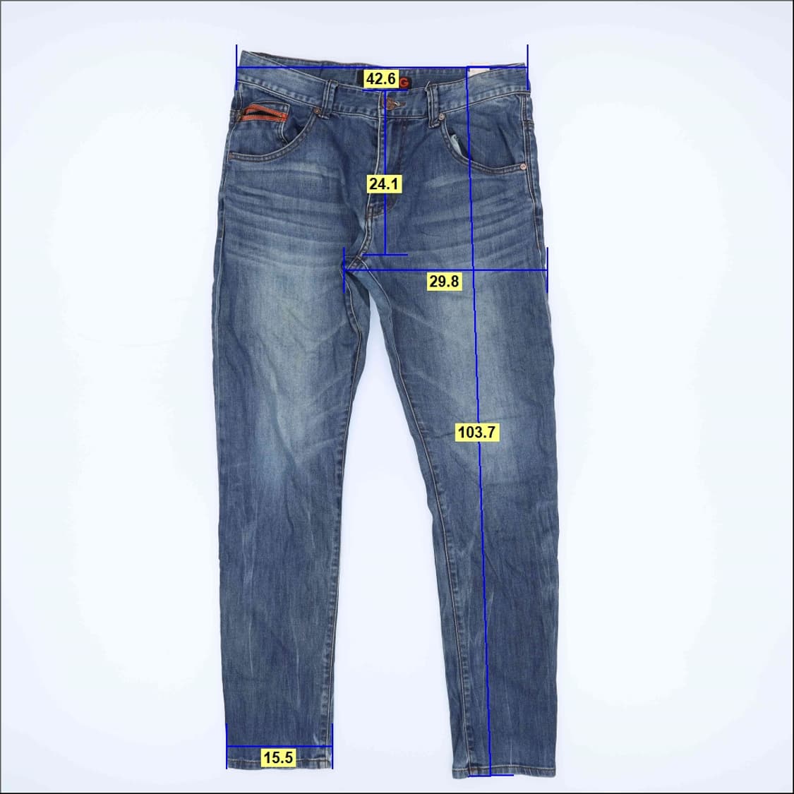 [78(31)] 바이게스 청바지 데님팬츠 0102H2 상품이미지7