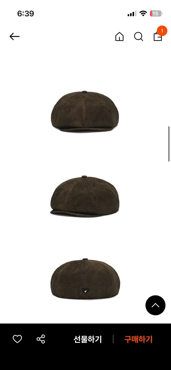 새상품)어썸니즈 뉴보이스 캡  상품이미지2