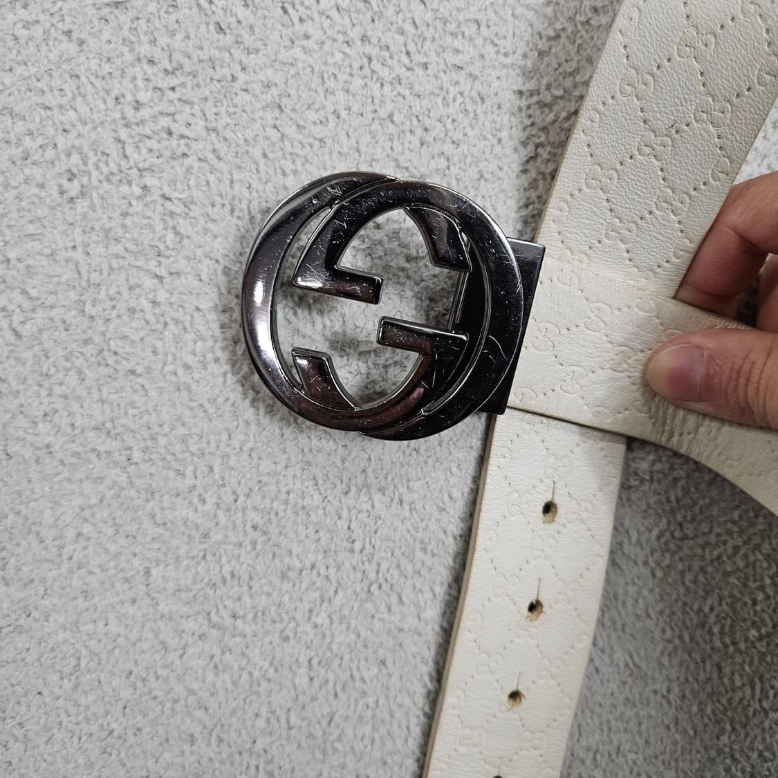 정품 구찌 인터로킹 벨트 상품이미지2