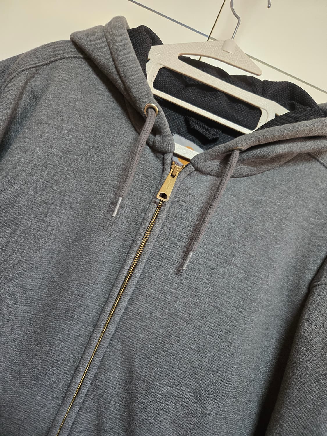 칼하트 써멀 그레이 후드집업 상품이미지3