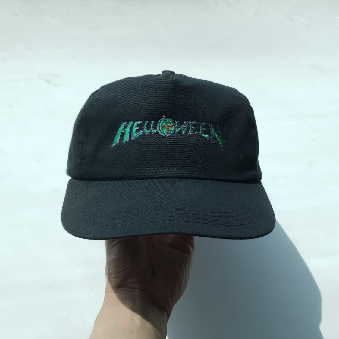 90s "Helloween" Merch 5-Pannel cap 상품이미지3
