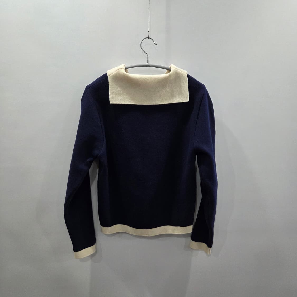 빈폴 키즈 세일러카라 캐시미어 블랜드 가디건 160 상품이미지5